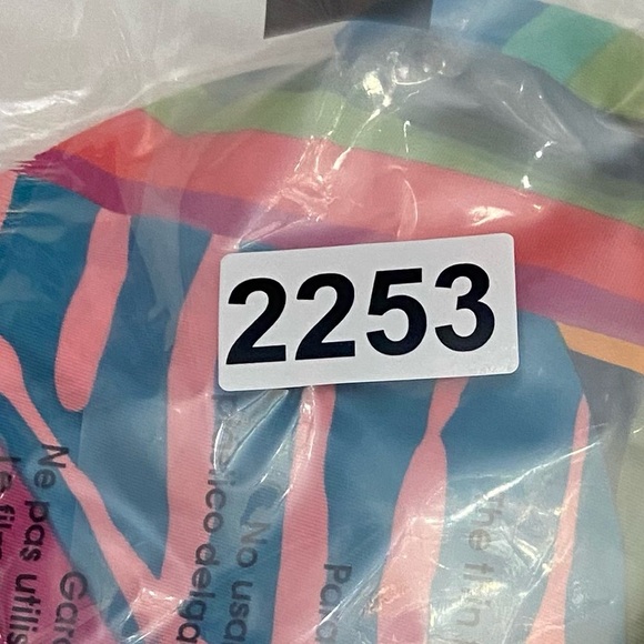 Trina Turk colorful tropical Leaf Print wide split leg Pants 2253 - Picture 9 of 9